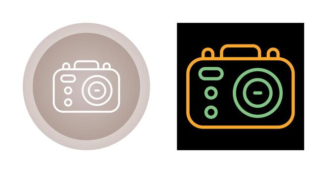 icono de vector de camara