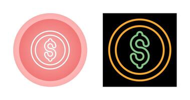 Usd Circle Vector Icon