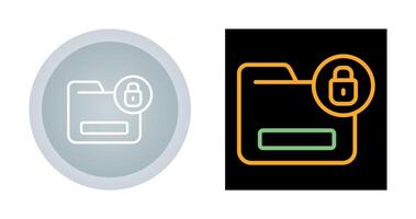 documento cifrado vector icono