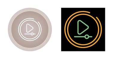 Video Play Button Vector Icon