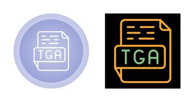 TGA Vector Icon