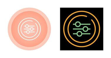 Equalizer Circle Vector Icon