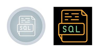 SQL Vector Icon