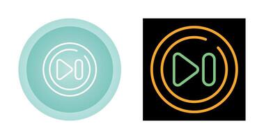 Fast Forward Circle Vector Icon