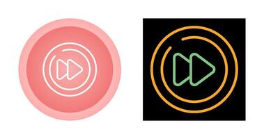 Video Next Track Circle Vector Icon