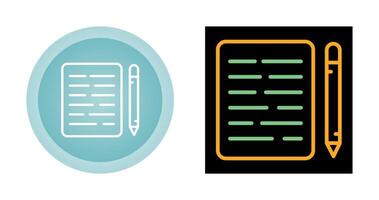 Document Editing Vector Icon