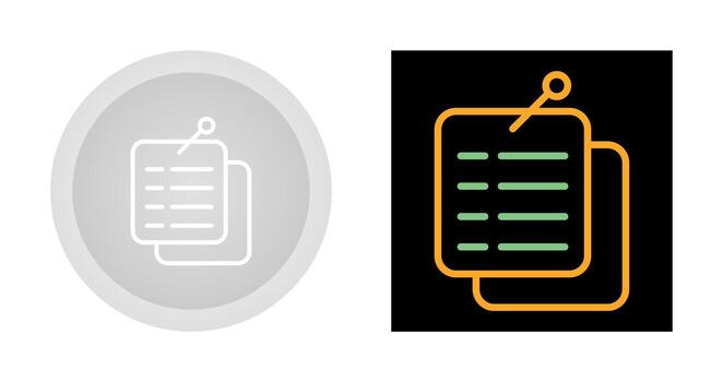 Document Annotation Vector Icon