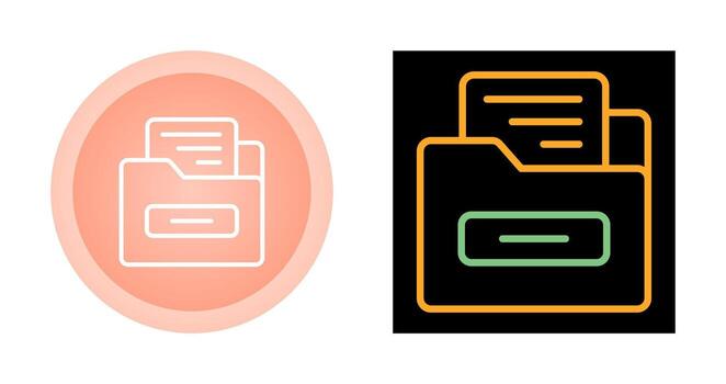 File Folder Vector Icon