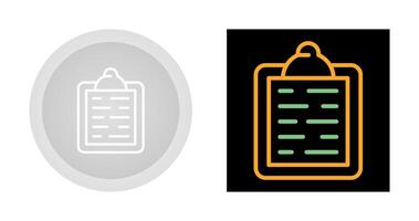 Clipboard Vector Icon