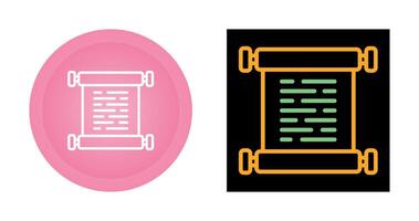 Scroll Vector Icon