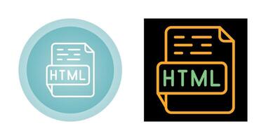 HTML Vector Icon