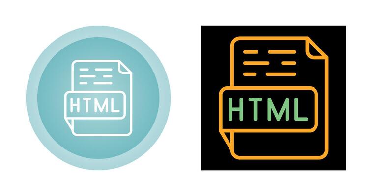 HTML Vector Icon