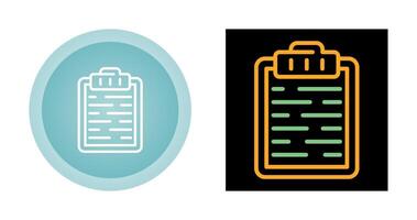 Clipboard Vector Icon