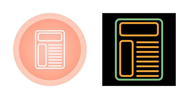 Document Vector Icon