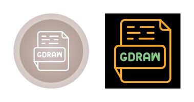 GDRAW Vector Icon