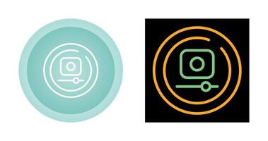 Video Record Circle Vector Icon