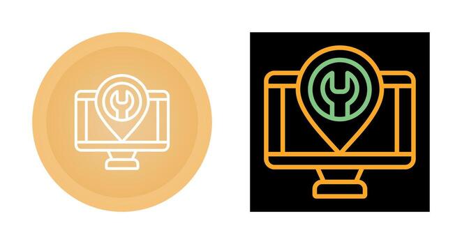 Computer Vector Icon