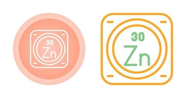 zinc vector icono