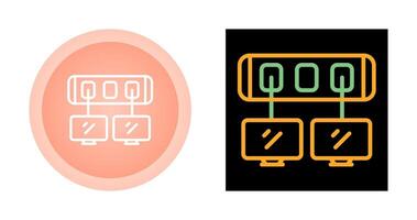 Network Switch Vector Icon