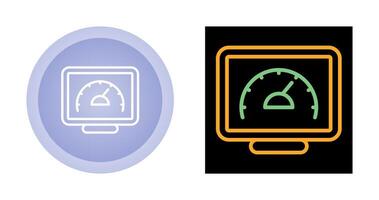 Desktop Computer Vector Icon