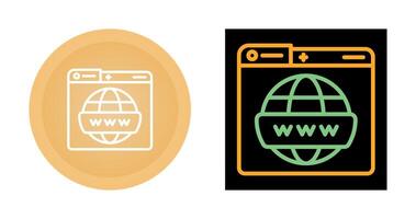 World Wide Web Vector Icon