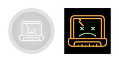 icono de vector de laptop