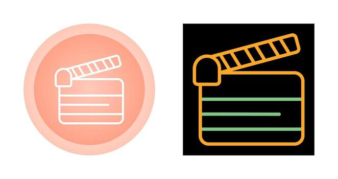 Clapperboard Vector Icon