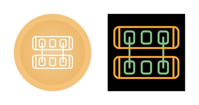icono de vector de interruptor de red
