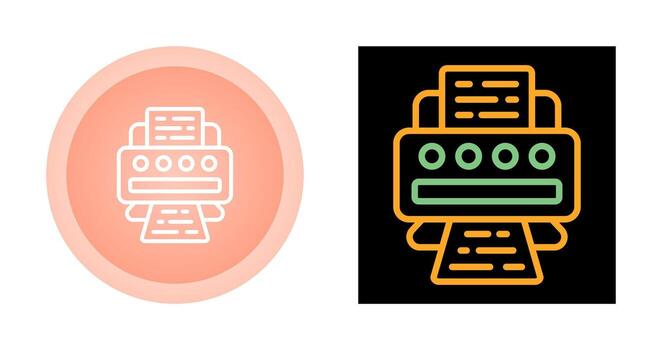 Printer Vector Icon