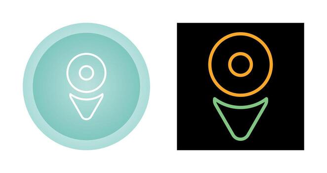 Scroll Down Vector Icon