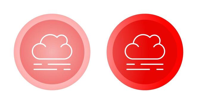 icono de vector de nube