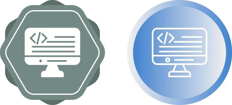 icono de vector de lenguaje de programación