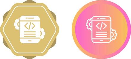 Mobile App Development Vector Icon
