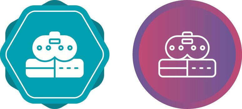 Gaming Console Controller Vector Icon