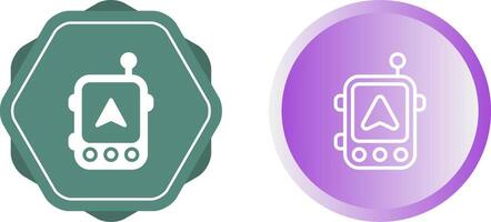 GPS Navigation Device Vector Icon