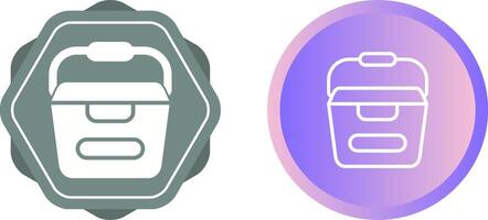 Portable water container Vector Icon