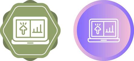 Clickstream Analysis Vector Icon
