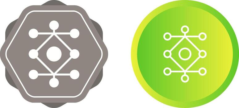 Network Analysis Vector Icon