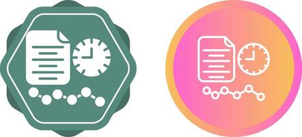 Time Series Analysis Vector Icon