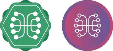 Neural Networks Vector Icon