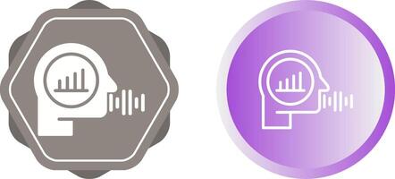 Voice Analytics Vector Icon
