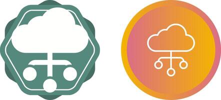 Cloud Computing Vector Icon