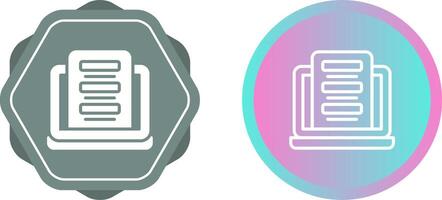 Feedback Form Vector Icon