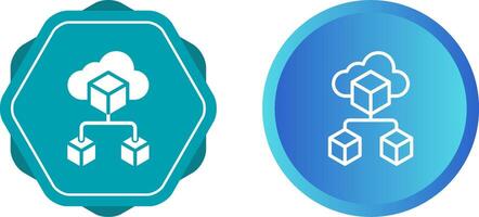 Cloud Infrastructure Vector Icon