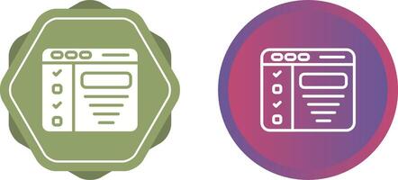 Design Brief Vector Icon