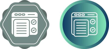 Concept Testing Vector Icon