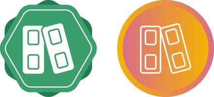 Unique Two Icons Set vector
