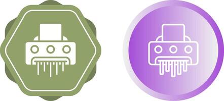 Document Cut Vector Icon