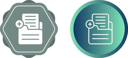 Document Add Vector Icon