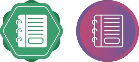 Notepad Vector Icon